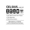 imageCELSIUS Sparkling Kiwi Strawberry Sugar Free Energy Drink 12 Fl Oz Pack of 12Fizz Free Dragon Fruit Lime