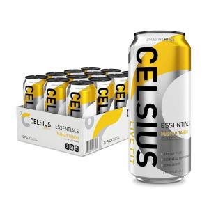 imageCELSIUS ESSENTIALS Sparkling Cherry Limeade Performance Energy Drink 16 Fl Oz Pack of 12Mango Tango