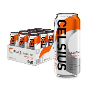 imageCELSIUS ESSENTIALS Sparkling Cherry Limeade Performance Energy Drink 16 Fl Oz Pack of 12Orangesicle