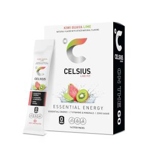 imageCELSIUS On The Go Strawberry Mango Sugar Free Energy Drink Mix 14 Sticks per PackKiwi Guava Lime