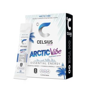 imageCELSIUS OntheGo Powder Sticks Arctic Vibe Essential Energy 25 Oz 14 Sticks per Pack