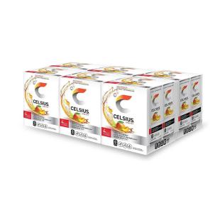imageCELSIUS Raspberry Acai Green Tea Functional Essential Energy Drink 12 Fl Oz Pack of 12 Packaging may varyGreen Tea Peach Mango